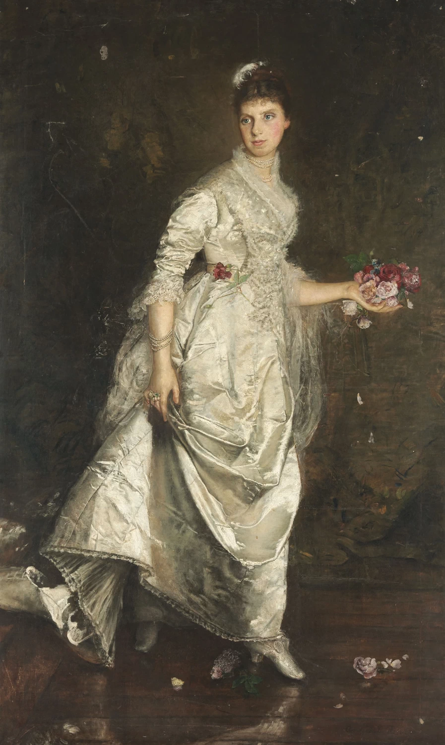 Annie Louise Swynnerton - La signora in bianco, 1878